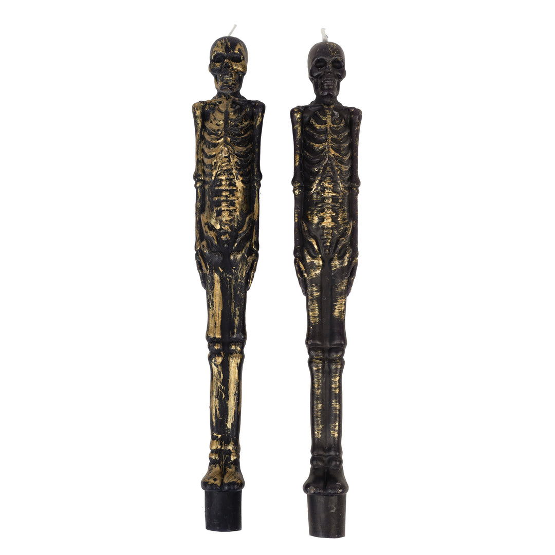 Skeleton Taper Candle