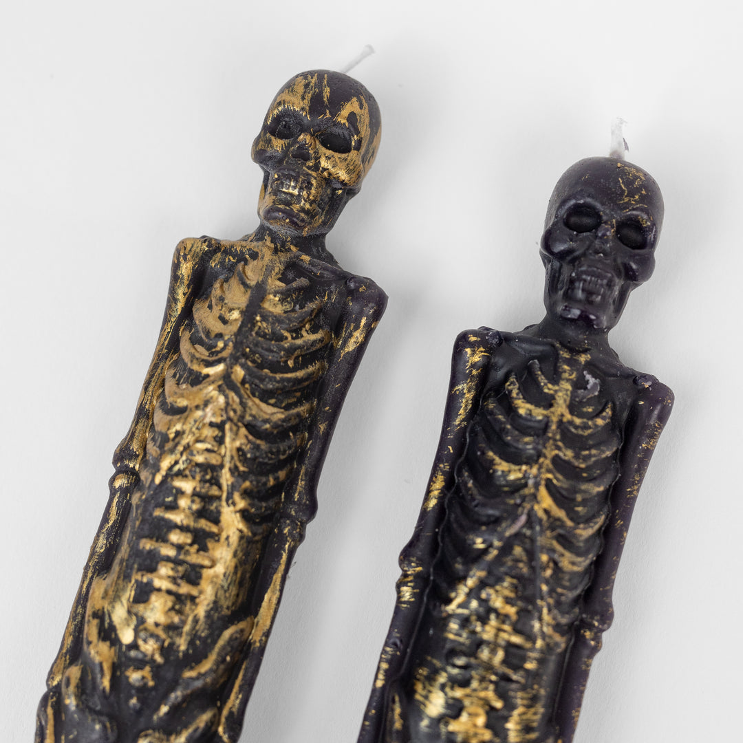 Skeleton Taper Candle