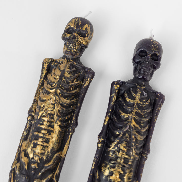 Skeleton Taper Candle