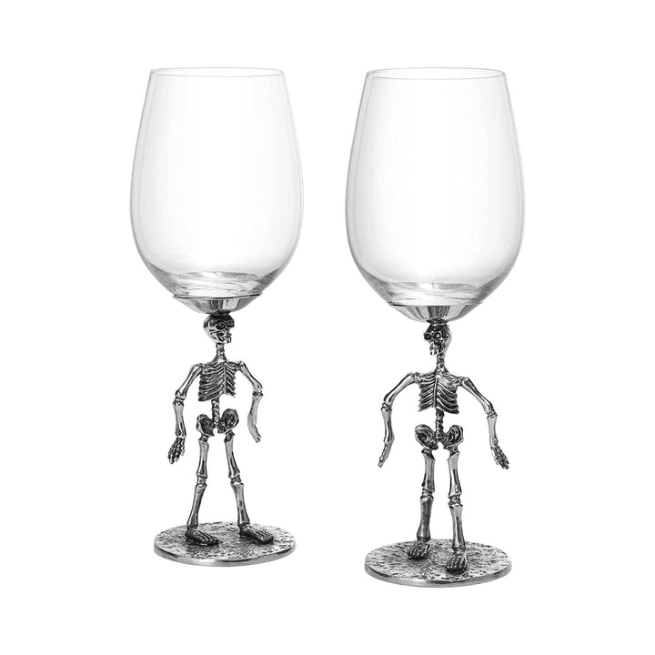 Skeleton Wine Glass