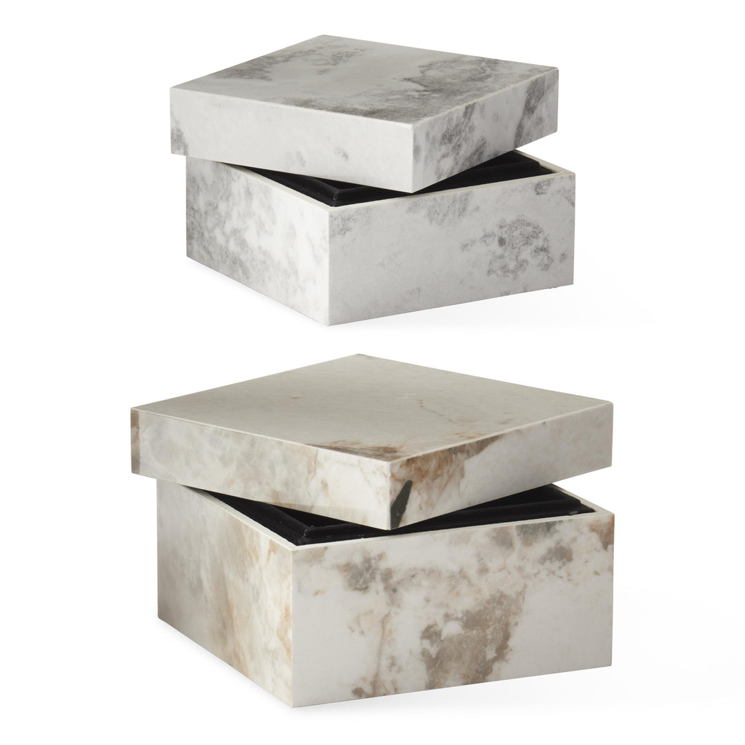 Slate Velvet Lined Box