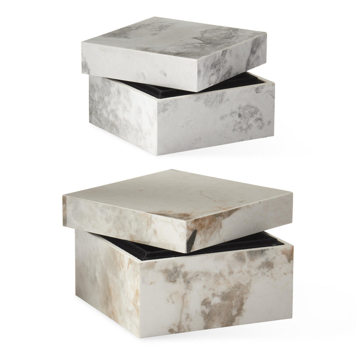 Slate Velvet Lined Box