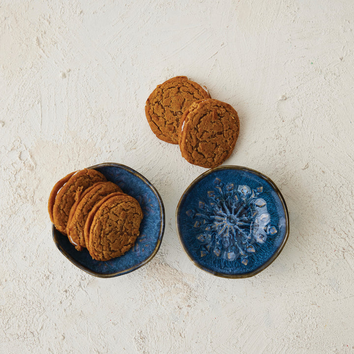 Snowflake Stoneware Bowl