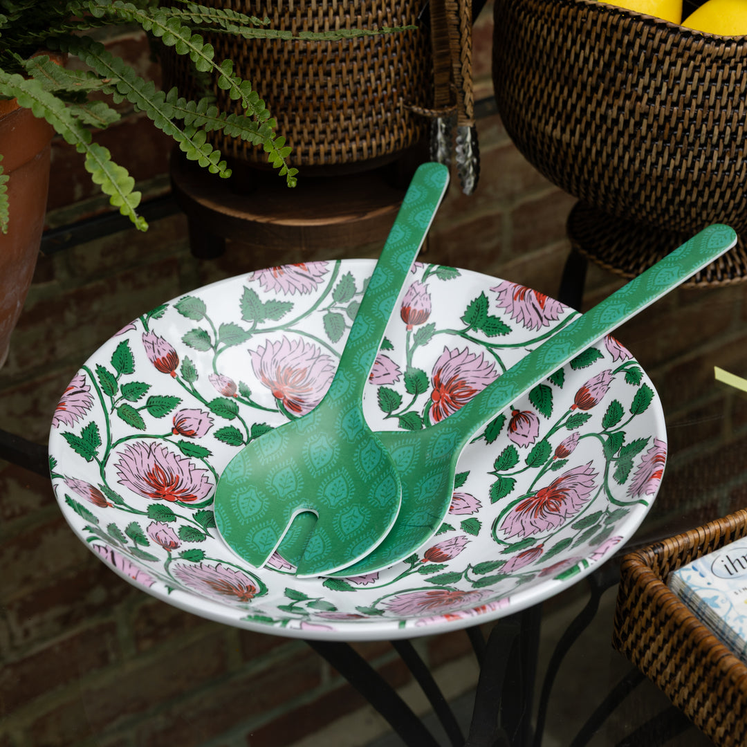Spice Trail Melamine Salad Bowl