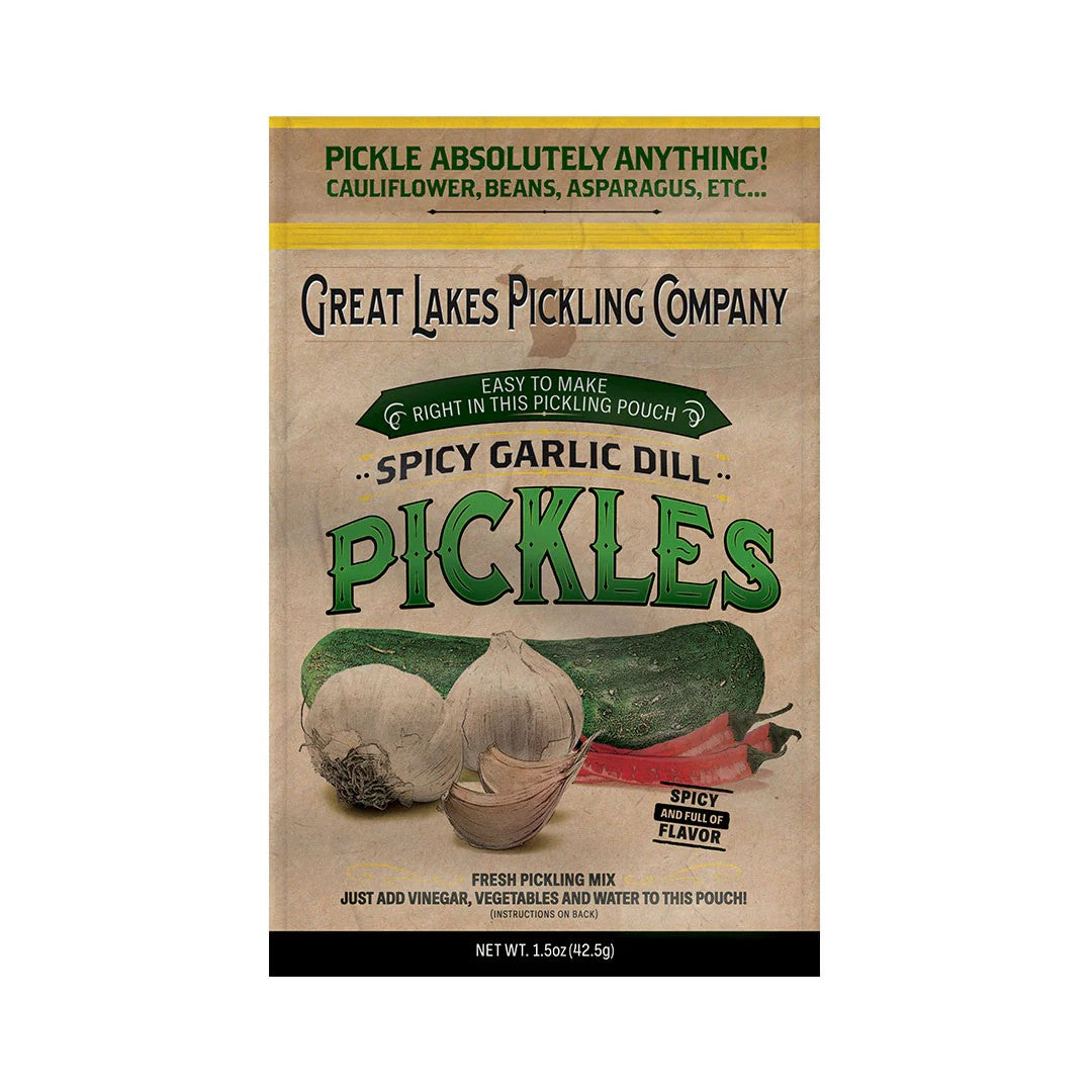 Spicy Garlic Dill Pickling Pouch