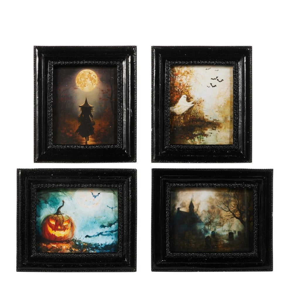 Spooky Nights 6" Framed Art