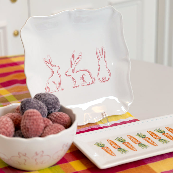 Square Bunny Platter