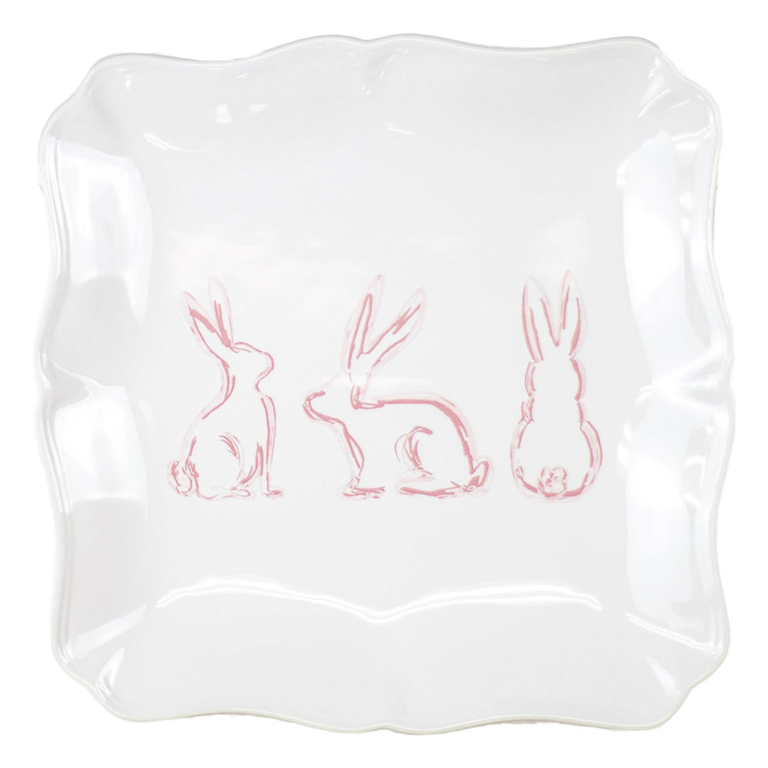 Square Bunny Platter