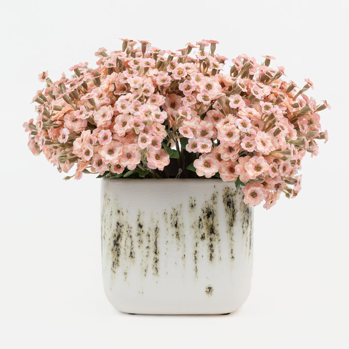 Square Reactive Glaze Planter