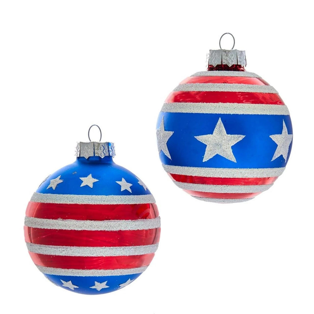 Stars &amp; Stripe Ball Ornament