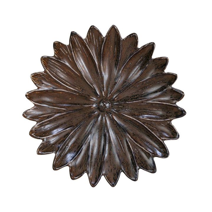 Stoneware Flower Dish