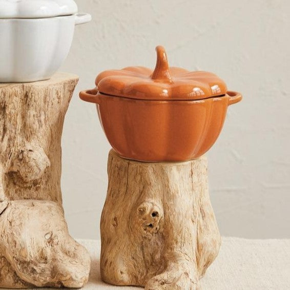 Stoneware Pumpkin Baker