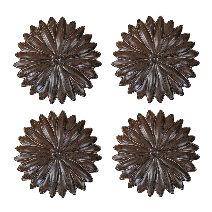 Stoneware Flower Dish