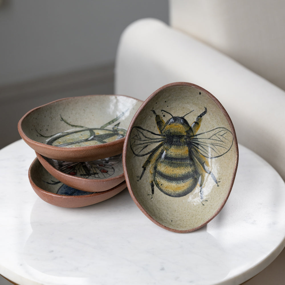 Stoneware Insect Bowl
