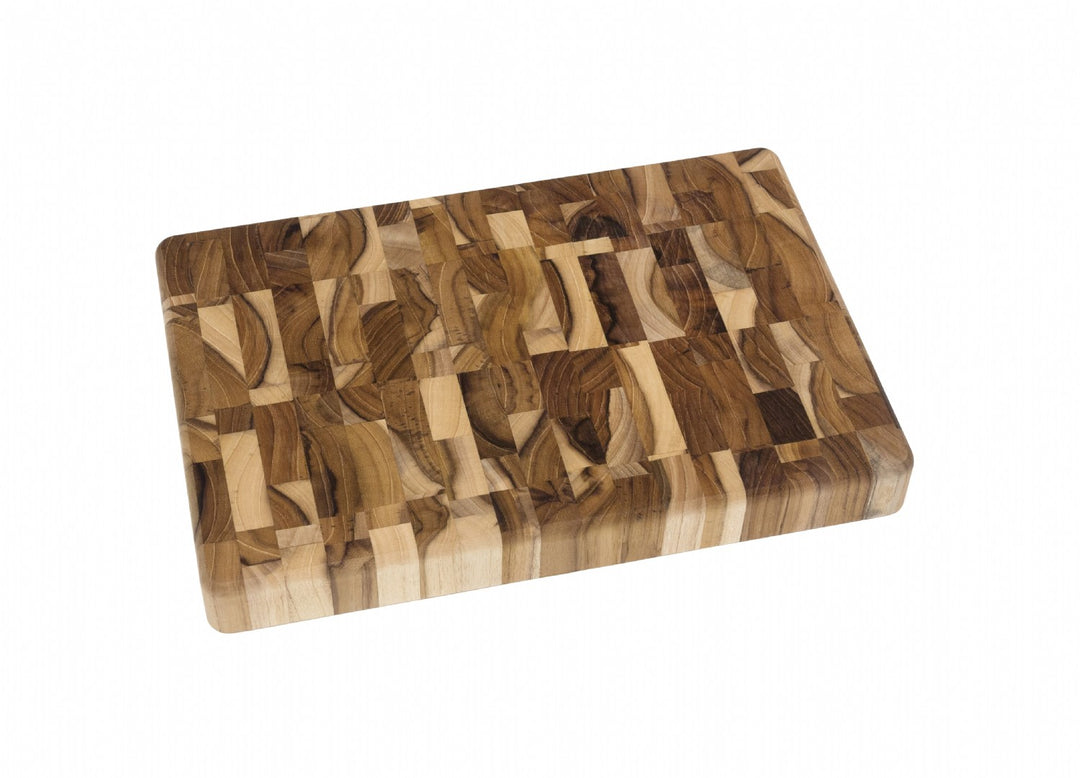 Teak End Grain Cutting Board