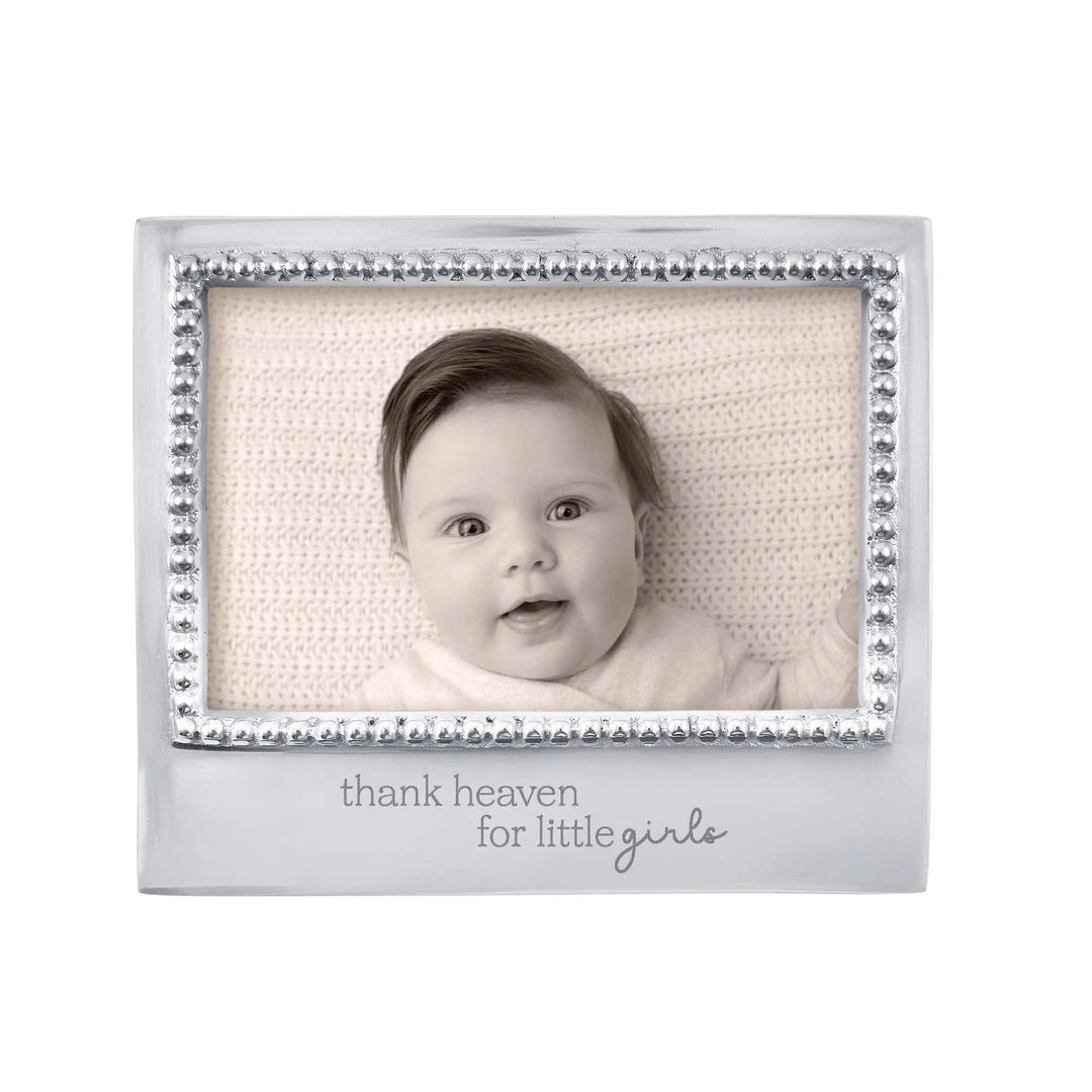 Thank Heaven for Little Girls 4x6 Frame