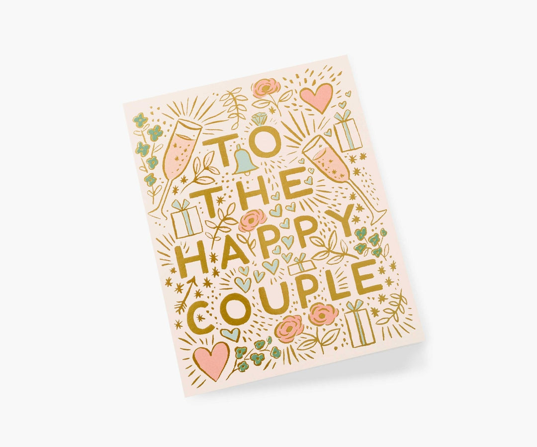 To The Happy Couple Greeting Card