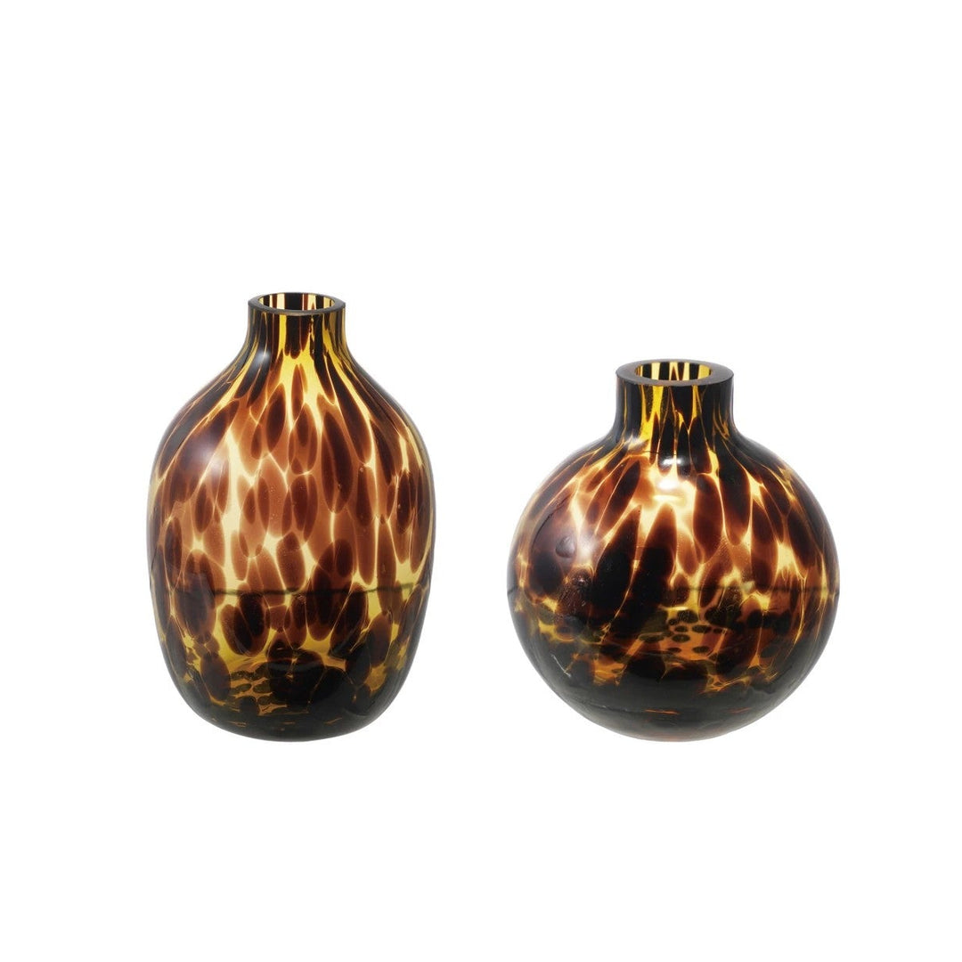 Tortoise Glass Vase