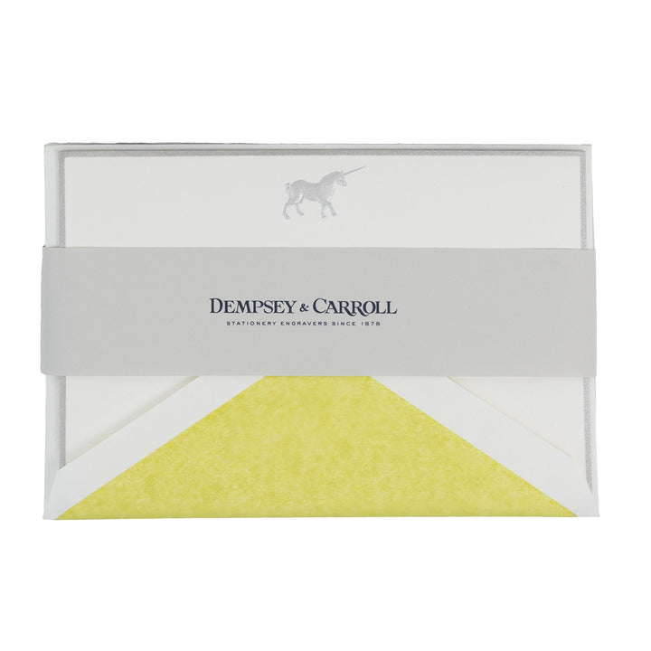 Unicorn Bordered Card Set