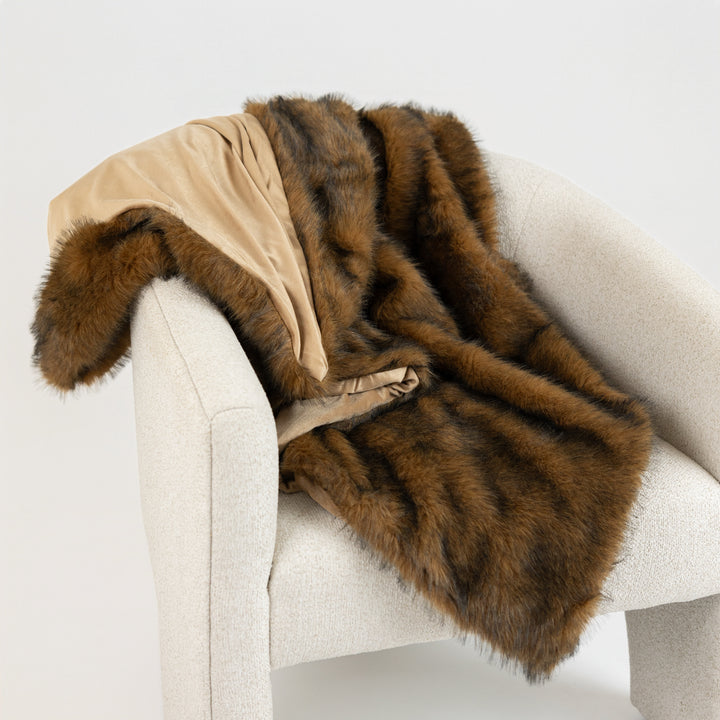 Vegan Fur Throw
