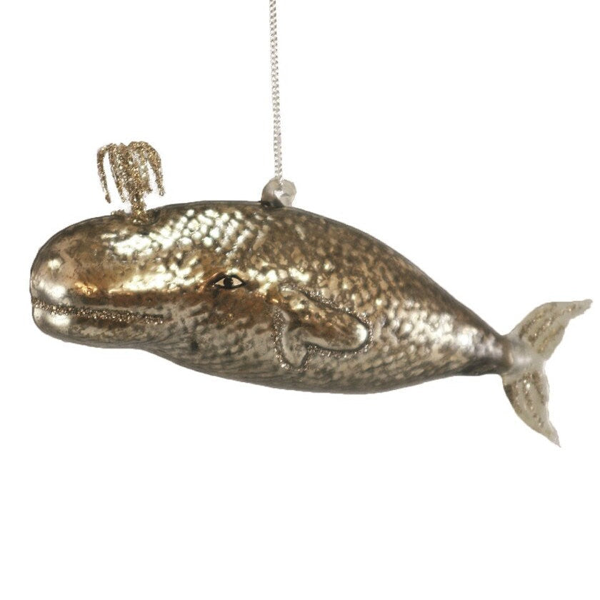 Victorian Whale Ornament