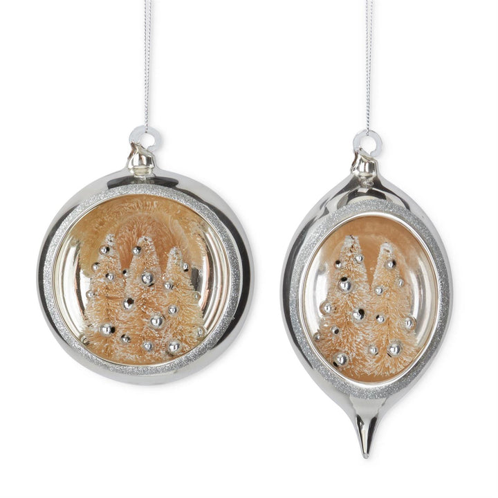 Vintage Bottle Brush Ornament