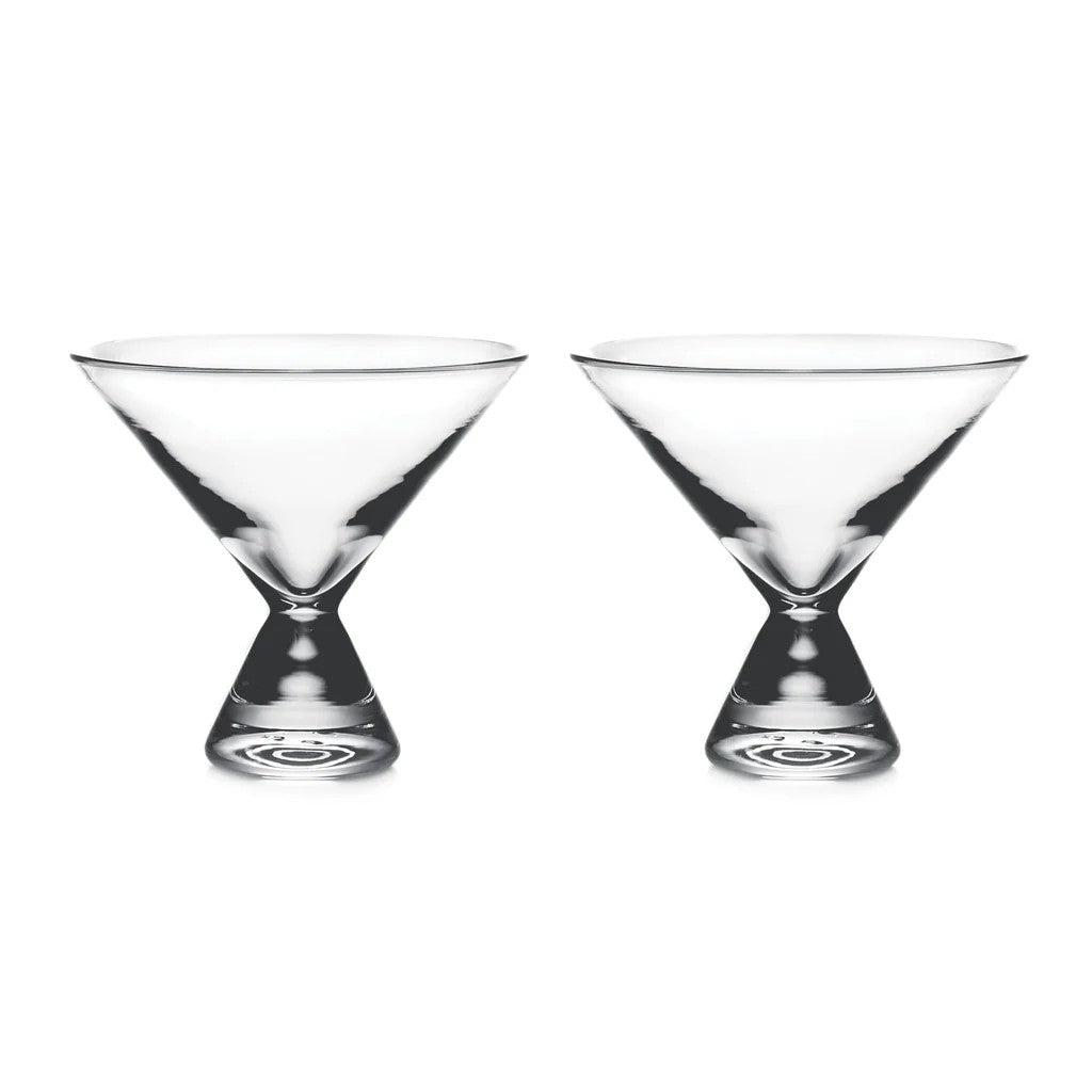 Westport Stemless Martini, Set of 2