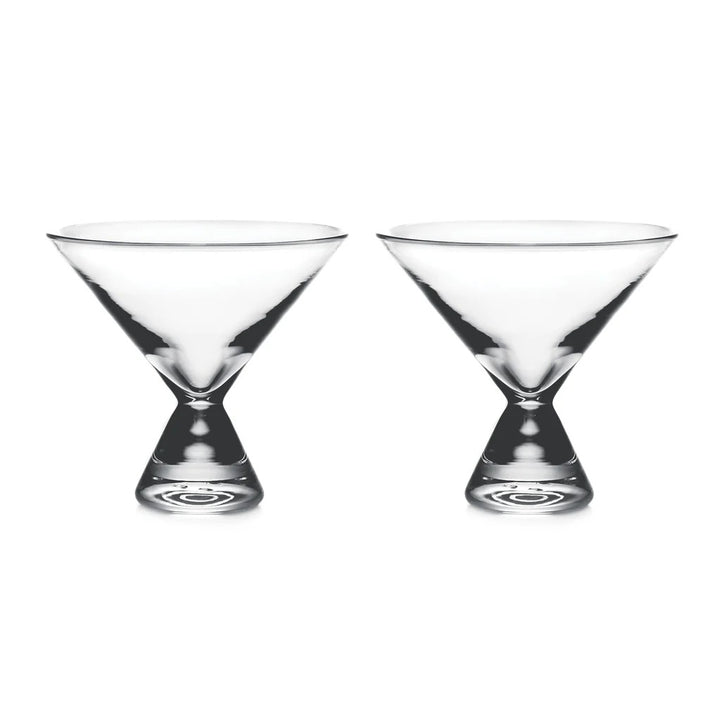 Westport Stemless Martini, Set of 2