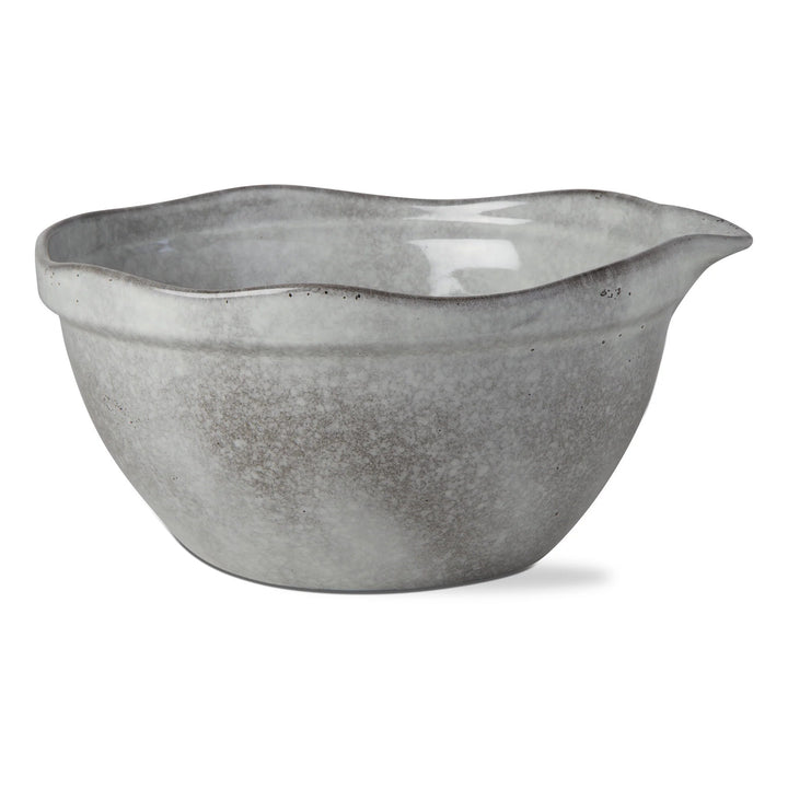 Whiteware Ceramic Dough Bowl