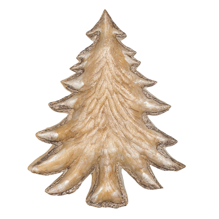 Whitewashed Tree Plate