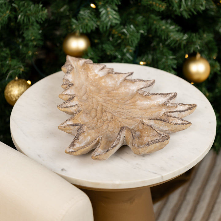 Whitewashed Tree Plate