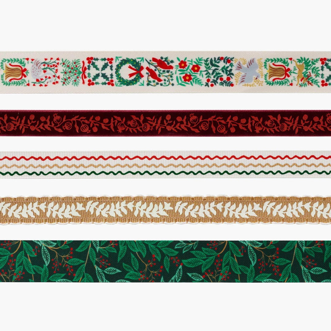 Willowberry Ribbon, Set of 5