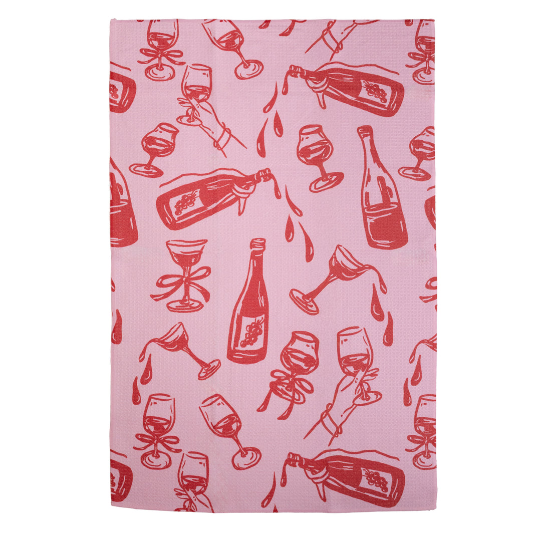 Wining & Dining Tea Towel