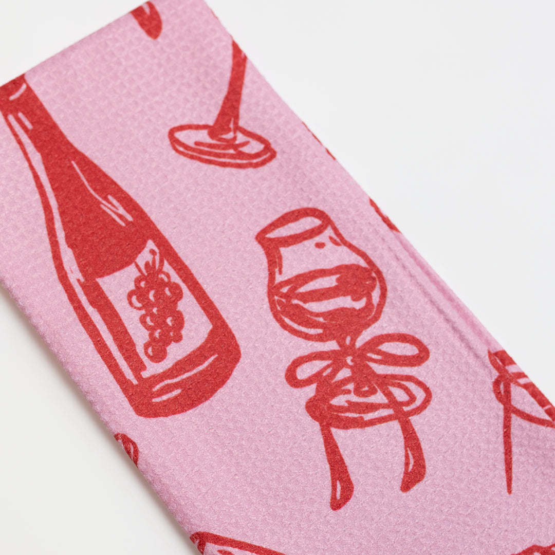Wining & Dining Tea Towel