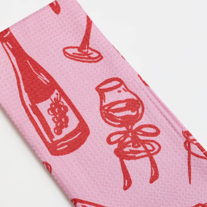 Wining & Dining Tea Towel