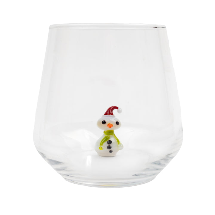 Winter Drinking Glass