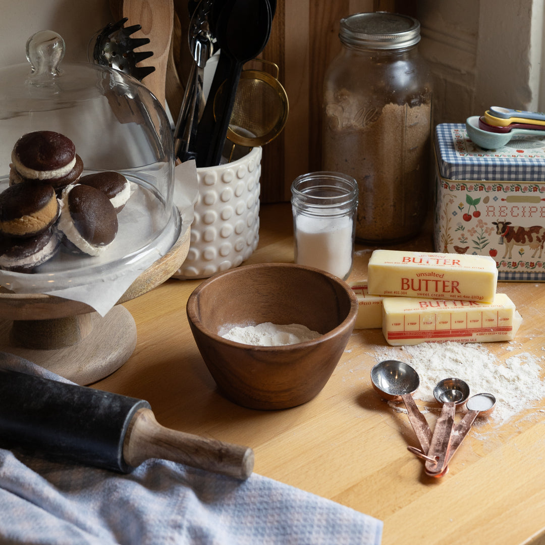 Wood Snack Bowl