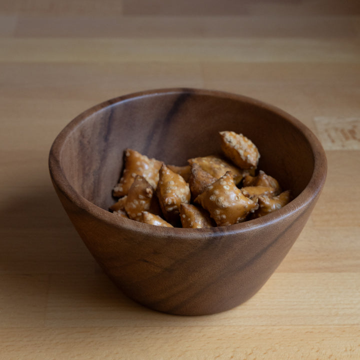 Wood Snack Bowl