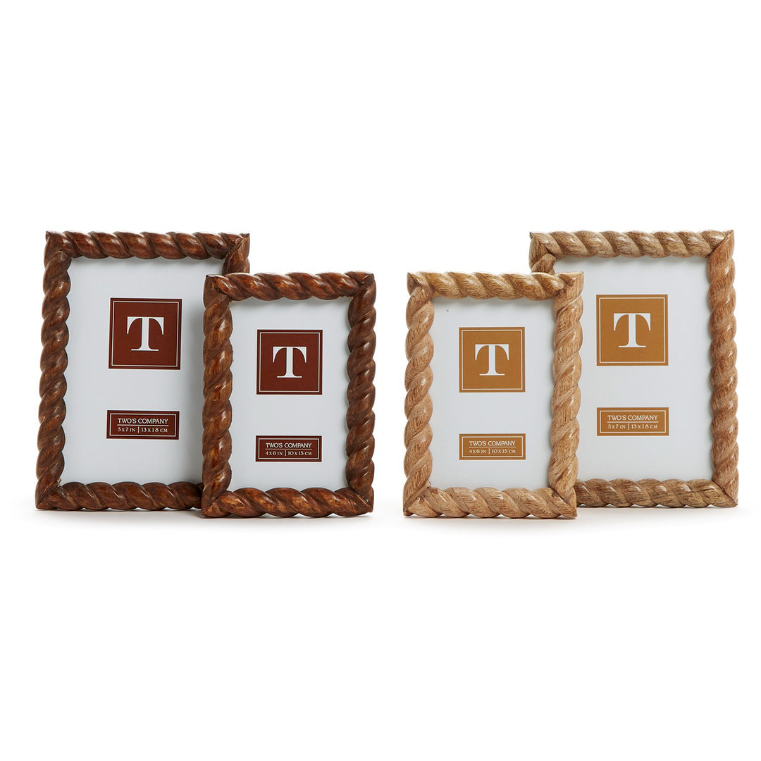 Wooden Twist Frame