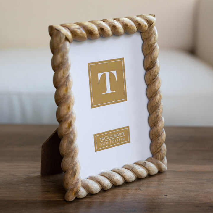 Wooden Twist Frame