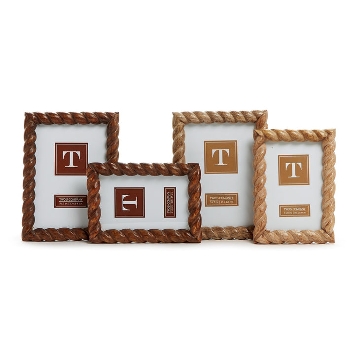 Wooden Twist Frame