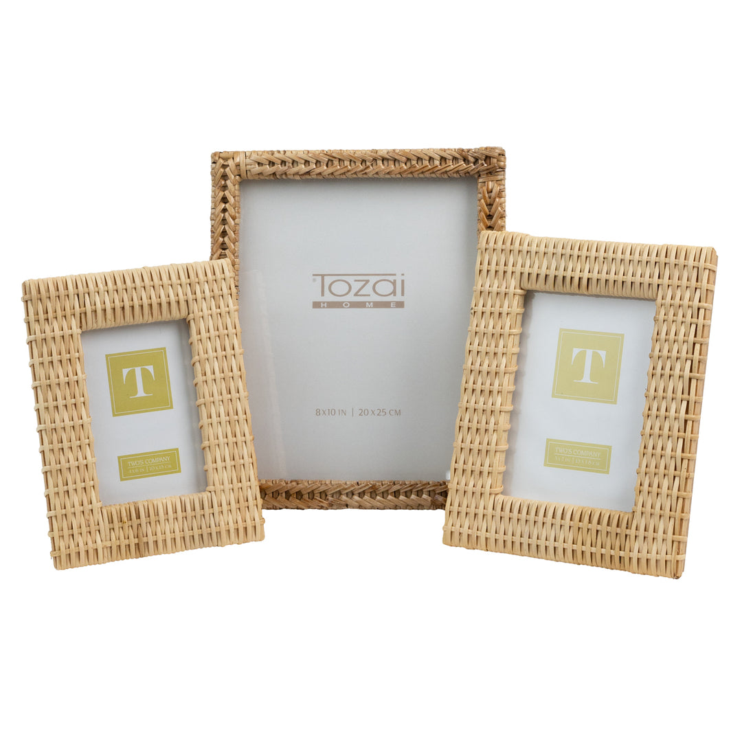Woven Rattan Frame
