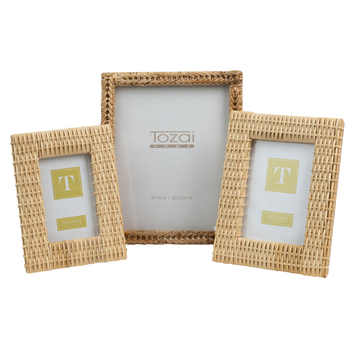Woven Rattan Frame