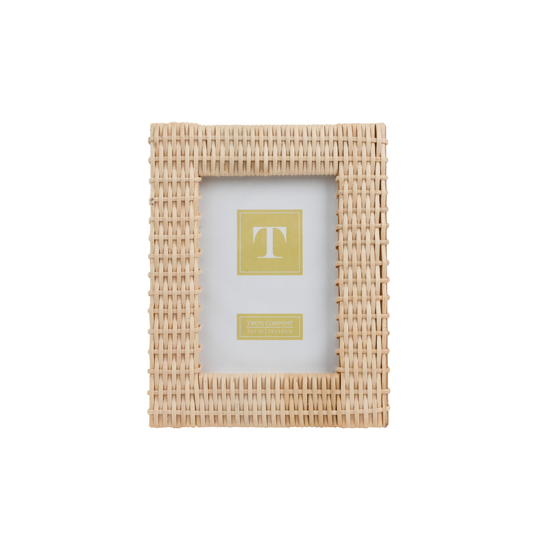 Woven Rattan Frame