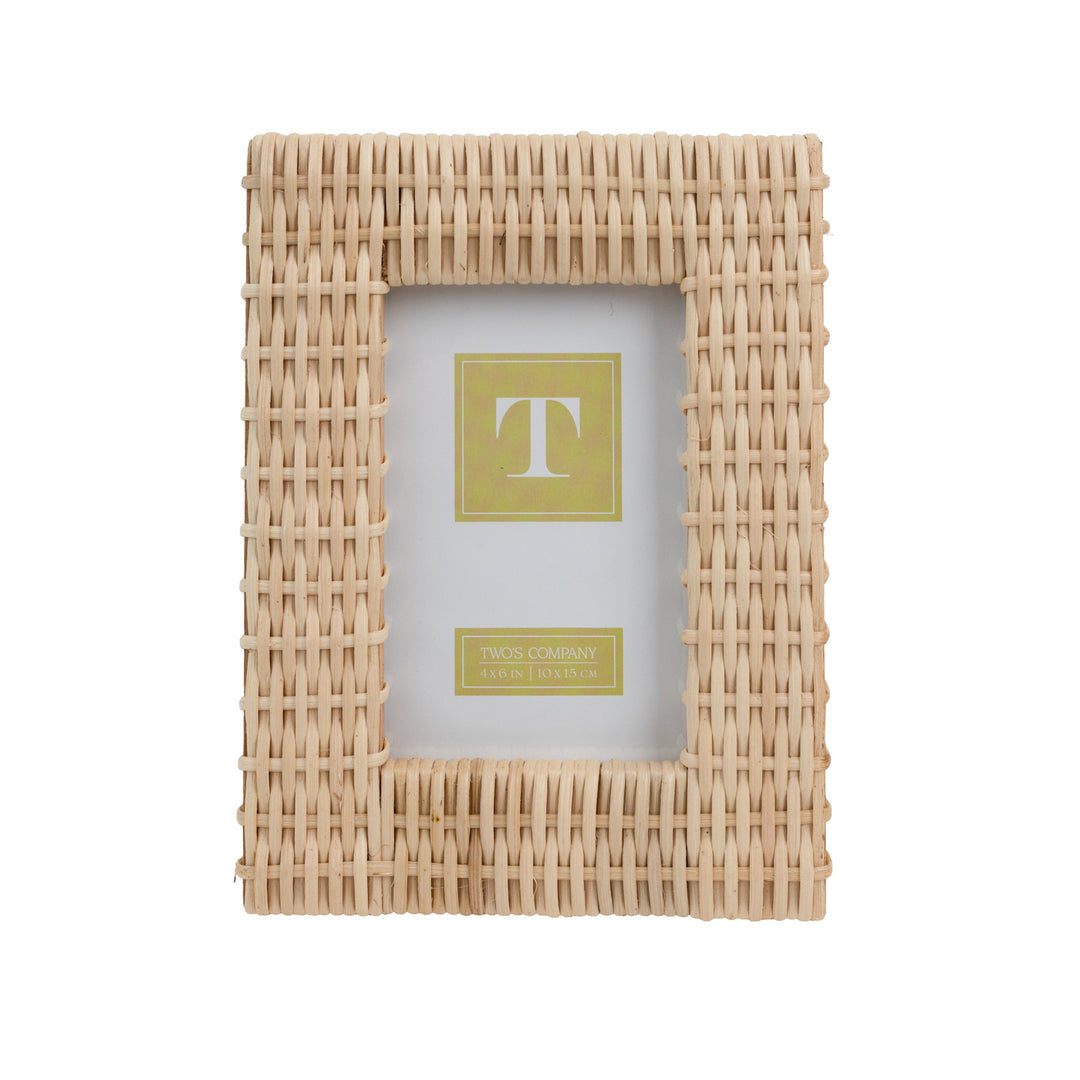 Woven Rattan Frame