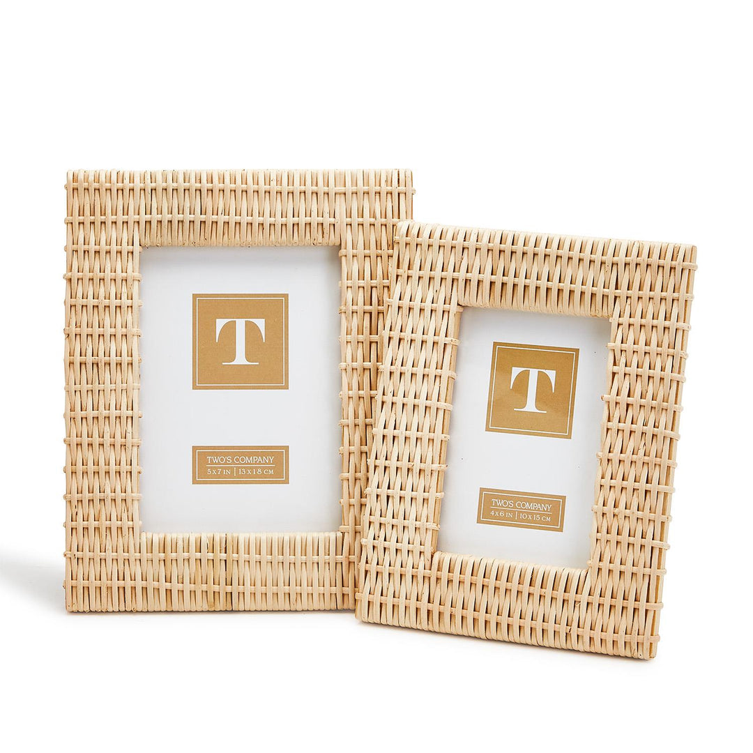 Woven Rattan Frame