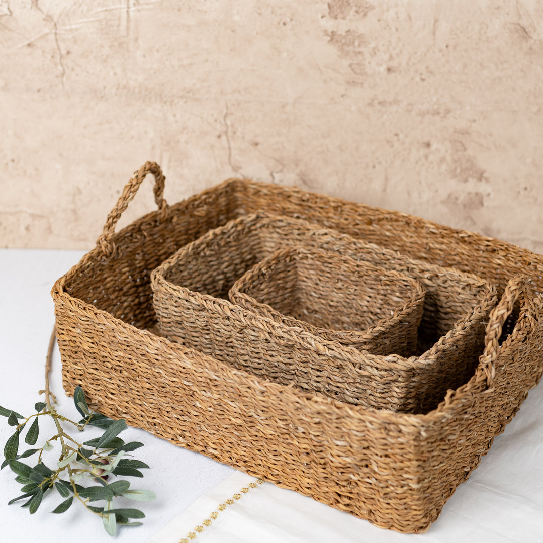Woven Seagrass Basket