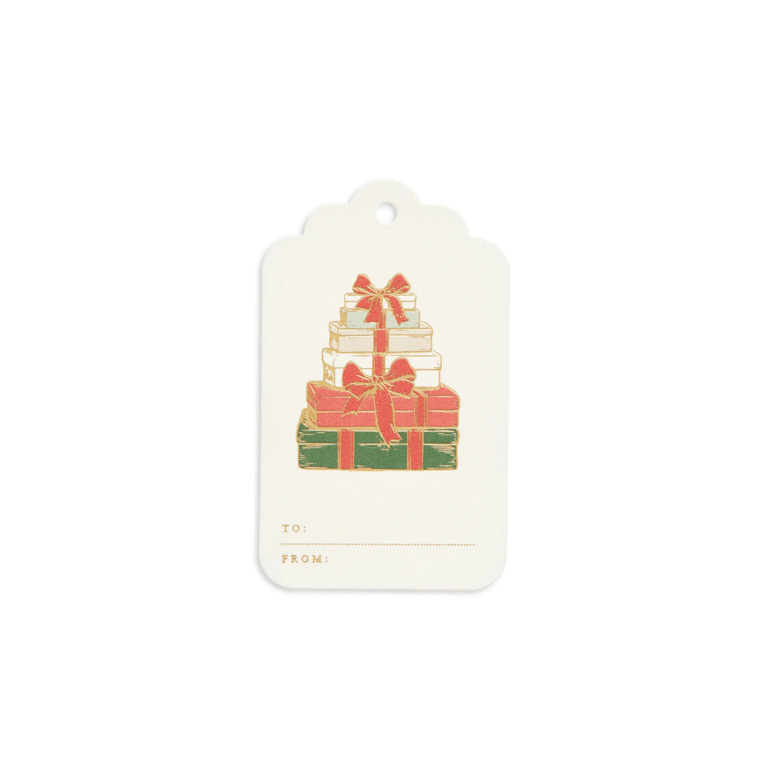 Wrapped Gifts Gift Tag Set