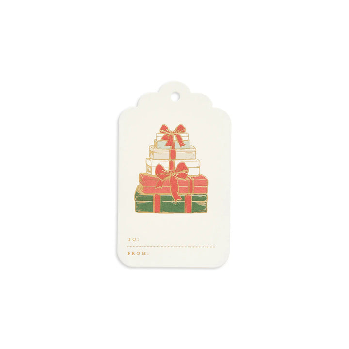 Wrapped Gifts Gift Tag Set