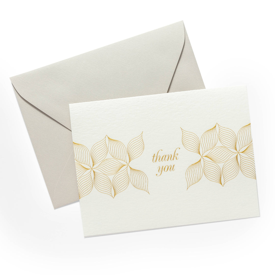 Engraved Star Thank You Notes
